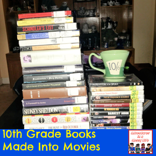 10th grade books made into movies feature