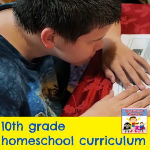 10th grade curriculum for homeschooling