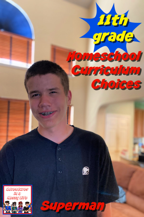 11th grade homeschool curriculum choices for Superman