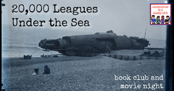 20,000 leagues under the sea book club and movie night