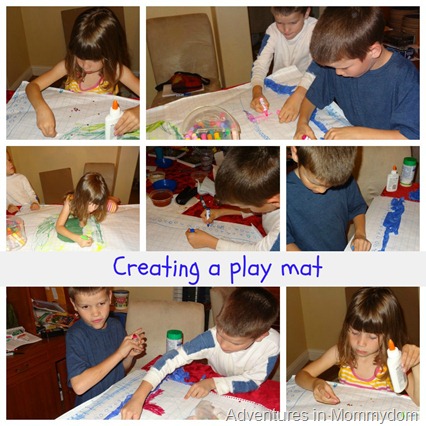 creating a play mat 