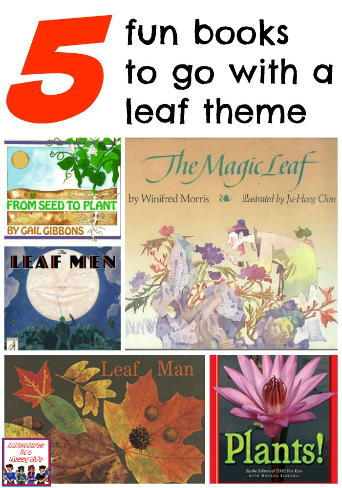 5 books to go with a leaf theme