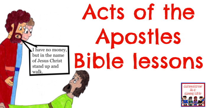 Acts of the Apostles Bible lessons for Sunday School