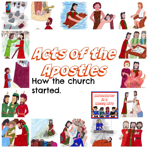 Acts of the Apostles lessons for kids