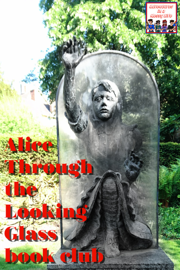Alice Through the Looking Glass book club for elementary or middle school