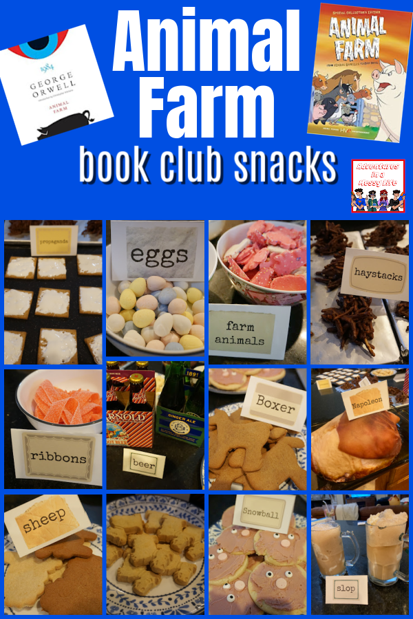Animal Farm book club snacks