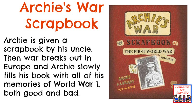Archie's War scrapbook
