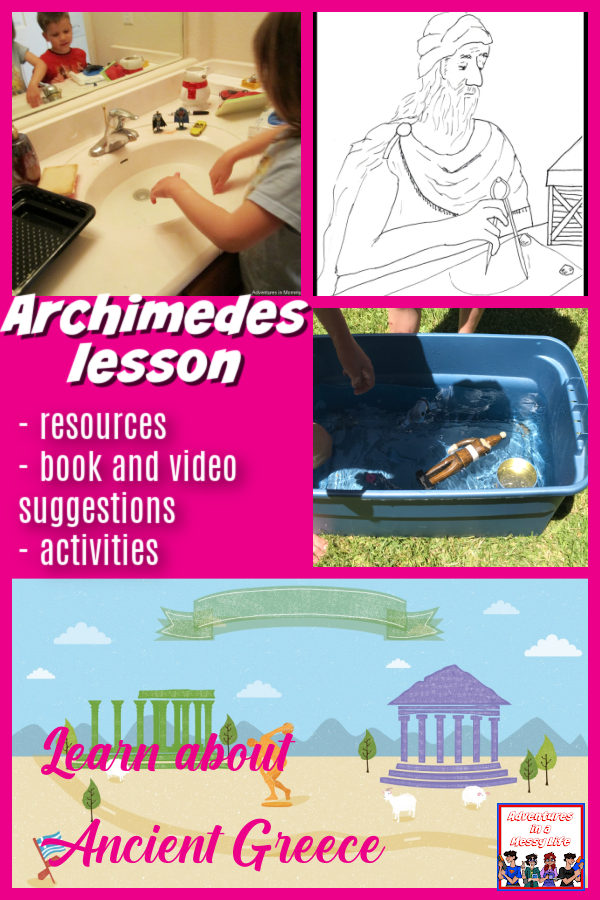 Archimedes lesson for homeschool history