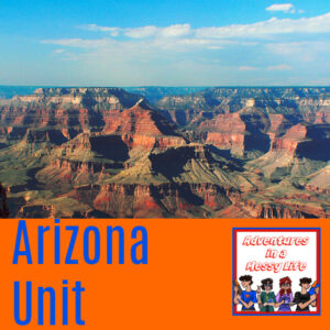 Arizona Unit geography North America 50 state study