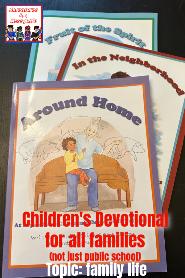 Around Home Children's Devotional for families