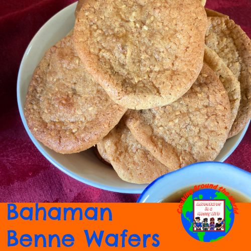 Bahaman benne wafers recipe cookie dessert