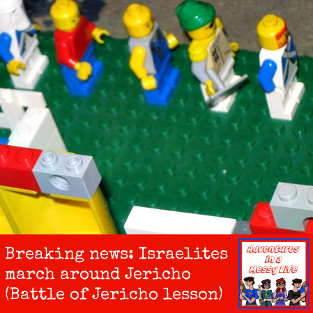 Battle of Jericho Bible history Ancient Joshua lego history