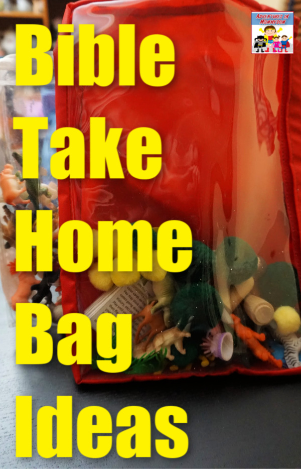 Bible Take Home Bag ideas