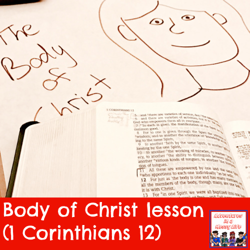 Body of Christ lesson Bible New Testament Letters