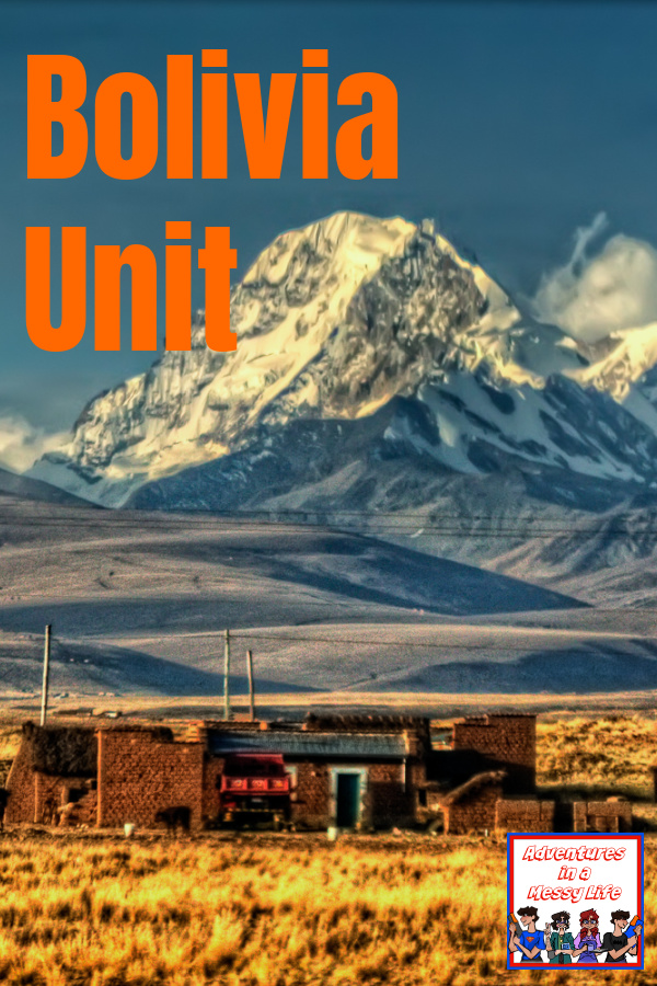 Bolivia unit for homeschool geography