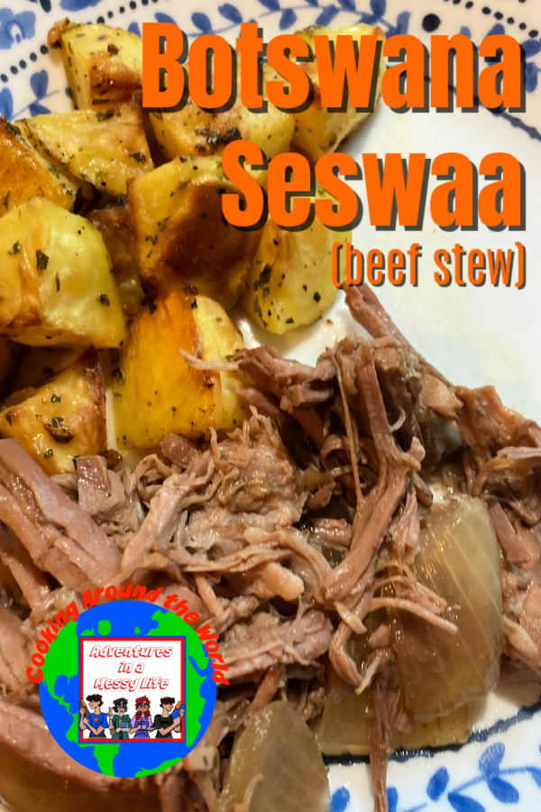 Botswana seswaa beef stew