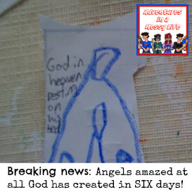 Breaking news angels amazed at all God has create
