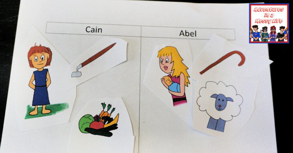 Cain and Abel Bible sort