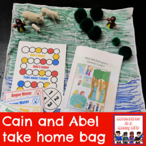 Cain and Abel take home bag Old Testament Genesis