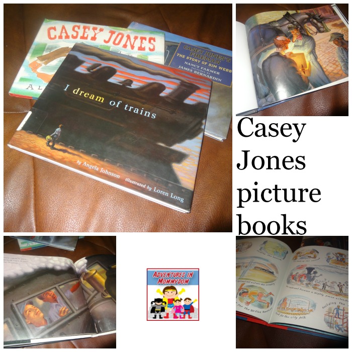 Casey Jones unit picture books