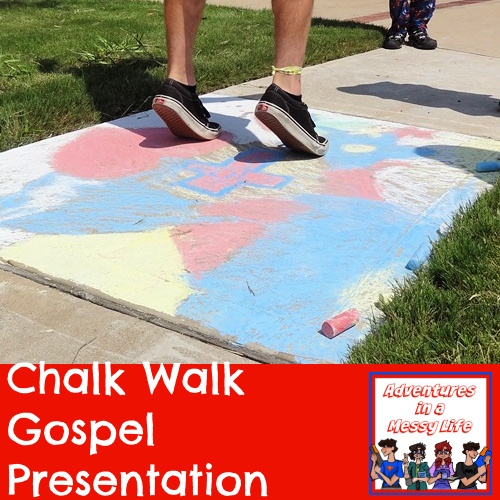 Chalk Walk Gospel Presentation Bible