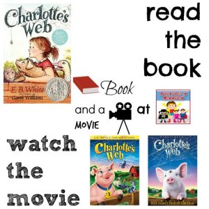 Charlotte's Web book and a movie feature 4th