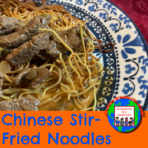 Chinese Stir Fried Noodles main dish Asia