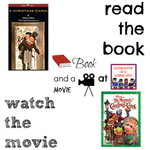 Christmas Carol book and a movie feature 8th 7th