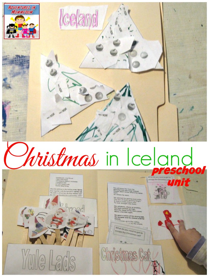 Christmas in Iceland preschool unit