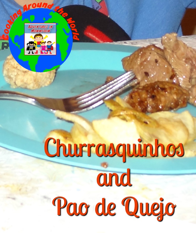 Churrasquinhos and pao de quejo