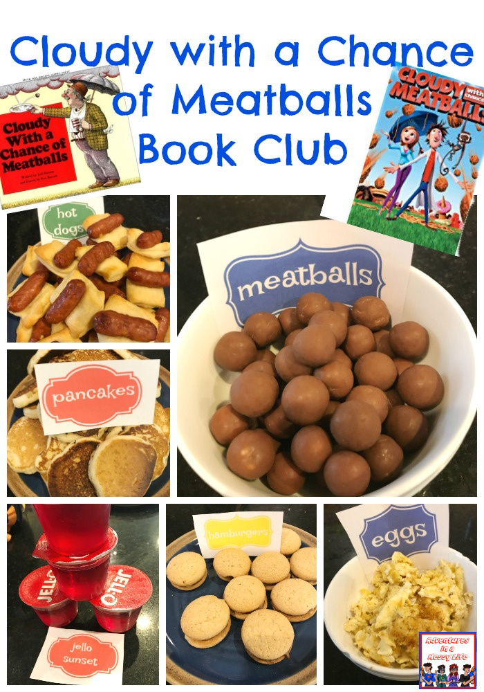 Cloudy with a Chance of Meatballs book club
