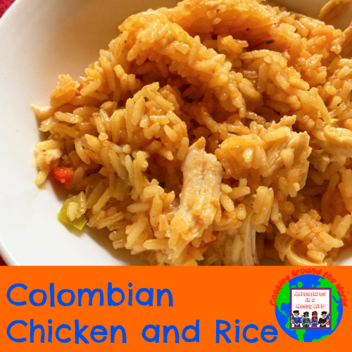 Colombian Chicken and Rice main dish south america