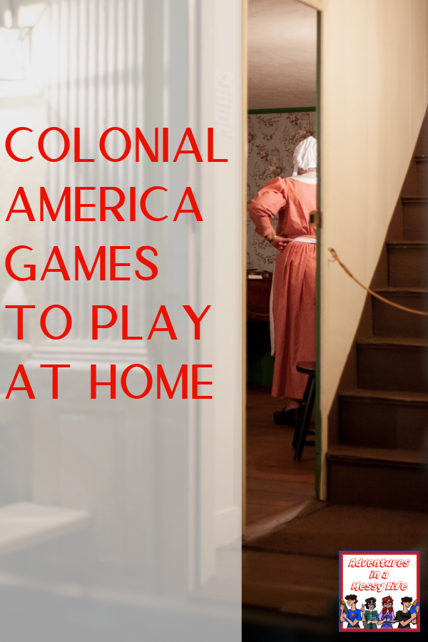 Colonial america games to play at home