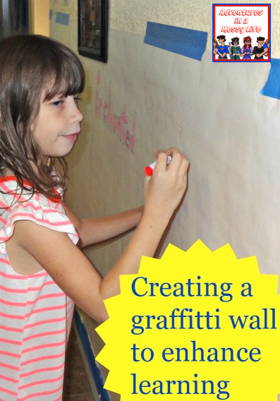 Creating a graffitti wall to enhance learning