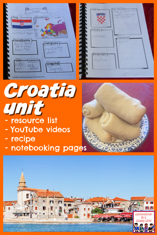 Croatia unit geography lesson