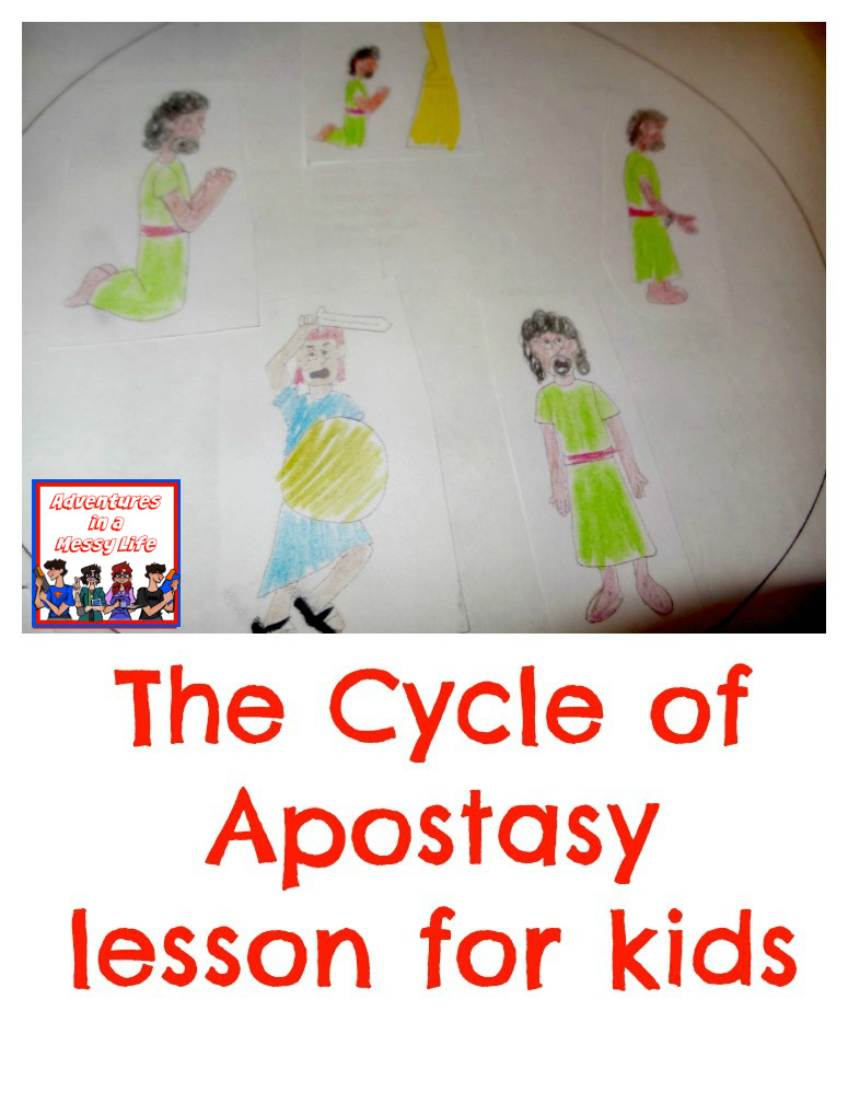 Cycle of Apostasy lesson for kids