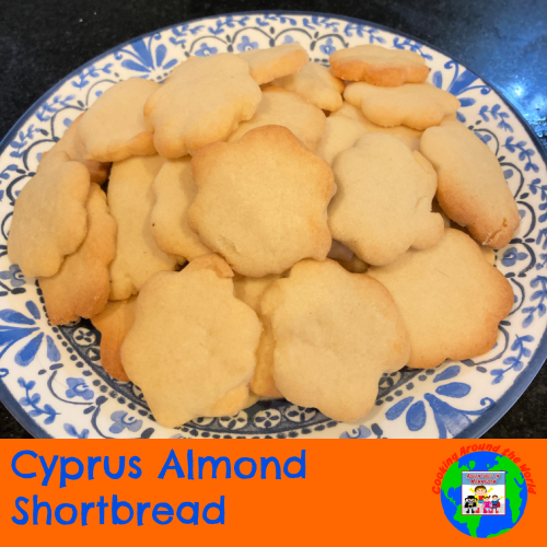 Cyprus Almond Shortbread recipe cookie geography Europe