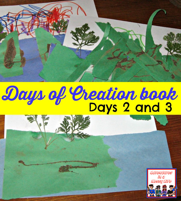 Days of Creation book days 2 and 3