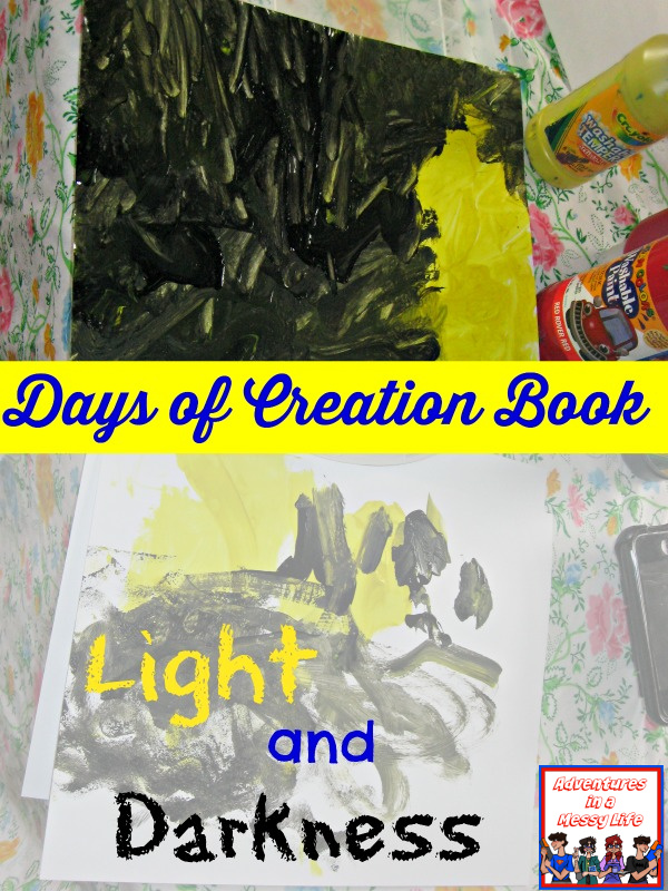 Days of Creation book light and darkness