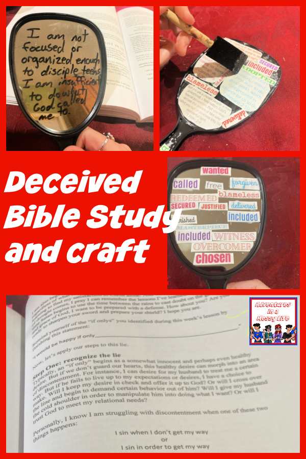 Deceived Bible study and craft