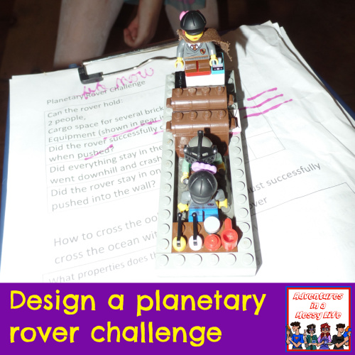 Design a planetary moon rover challenge science STEM engineering astronomy