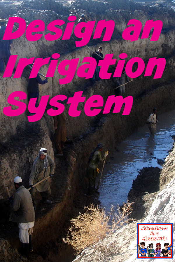 Design an irrigaiton system for Ancient Mesopotamia unit