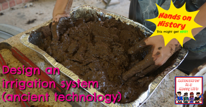 Design an irrigation system for homeschool history lesson