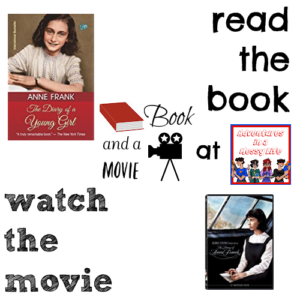 Diary of Anne Frank book and a movie 8th 11th World War 2 modern history