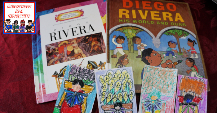Diego Rivera history lesson as part of a Mexico unit