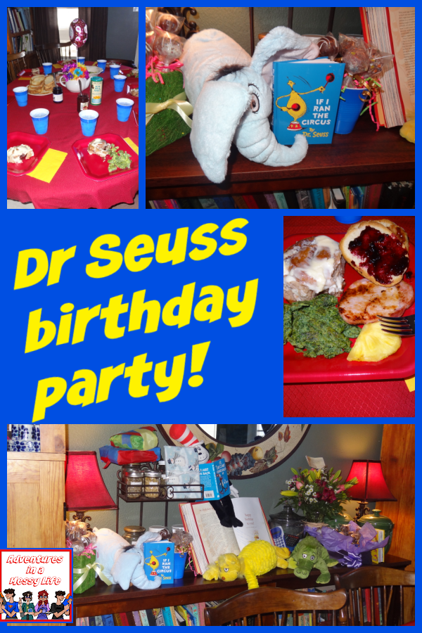 Dr Seuss Birthday Party
