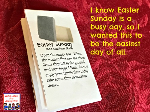 Easter Sunday craft for kids