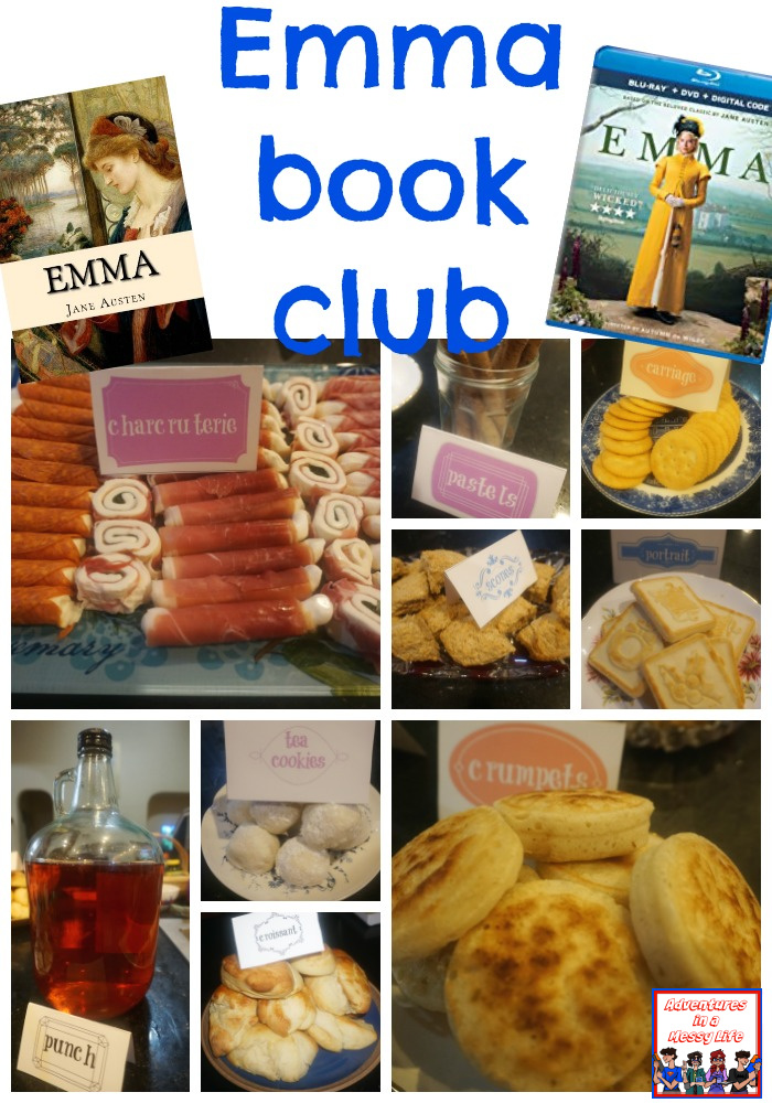 Emma book club snacks