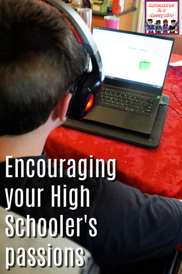 Encouraging your high schooler passions