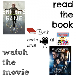 Ender's Game book and a movie feature 8th middle
